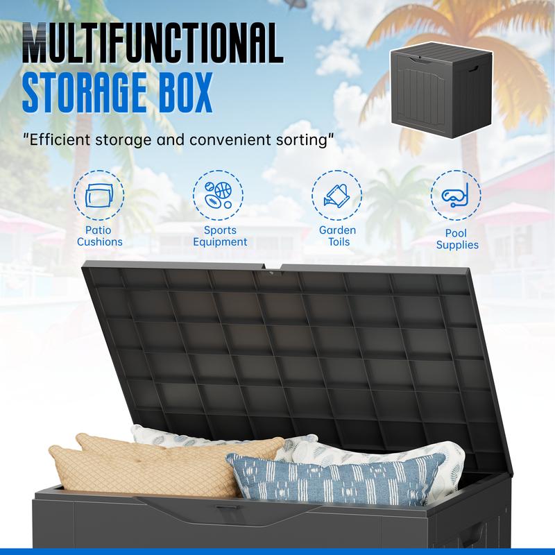 Outdoor Storage Box 35 Gallon