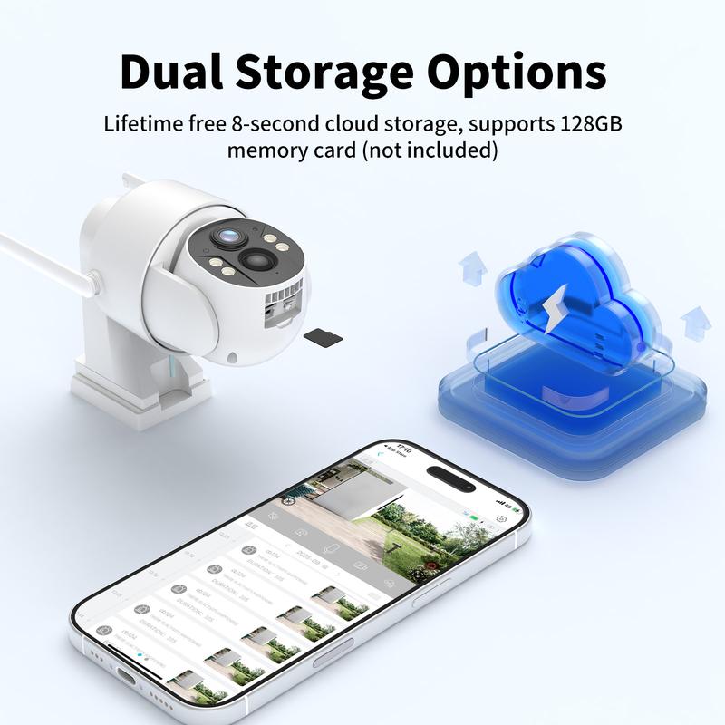 Solar Powered 4G Security Camera